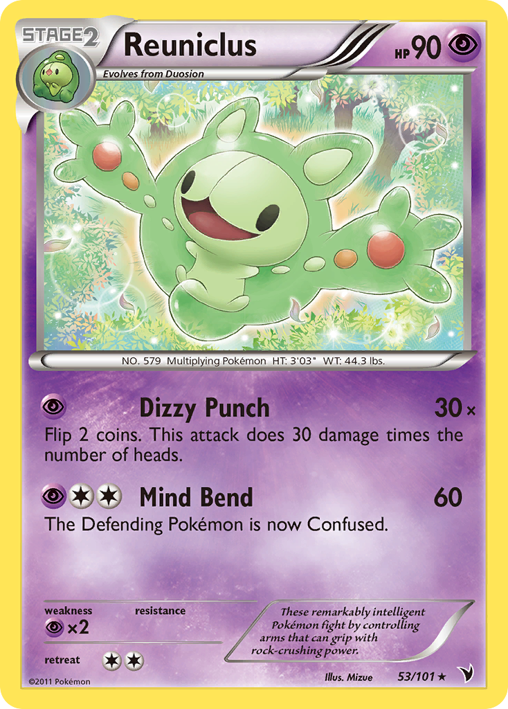 Reuniclus (53/101) [Black & White: Noble Victories] | Arkham Games and Comics