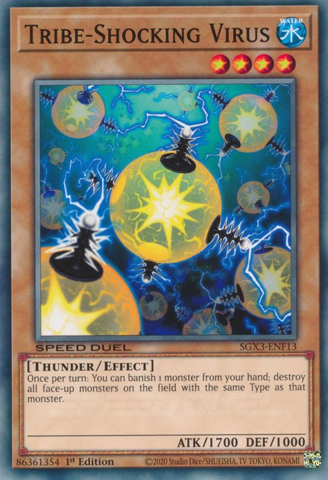 Tribe-Shocking Virus [SGX3-ENF13] Common | Arkham Games and Comics