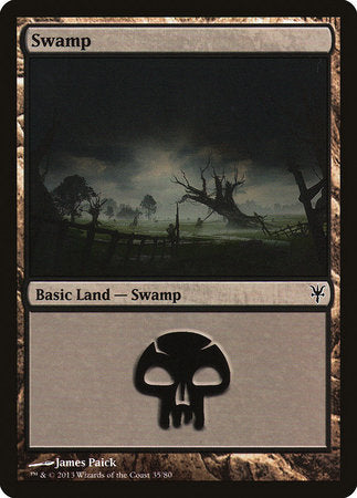 Swamp (35) [Duel Decks: Sorin vs. Tibalt] | Arkham Games and Comics