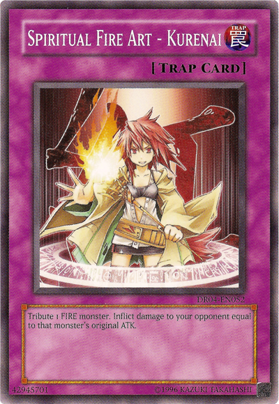 Spiritual Fire Art - Kurenai [DR04-EN052] Common | Arkham Games and Comics