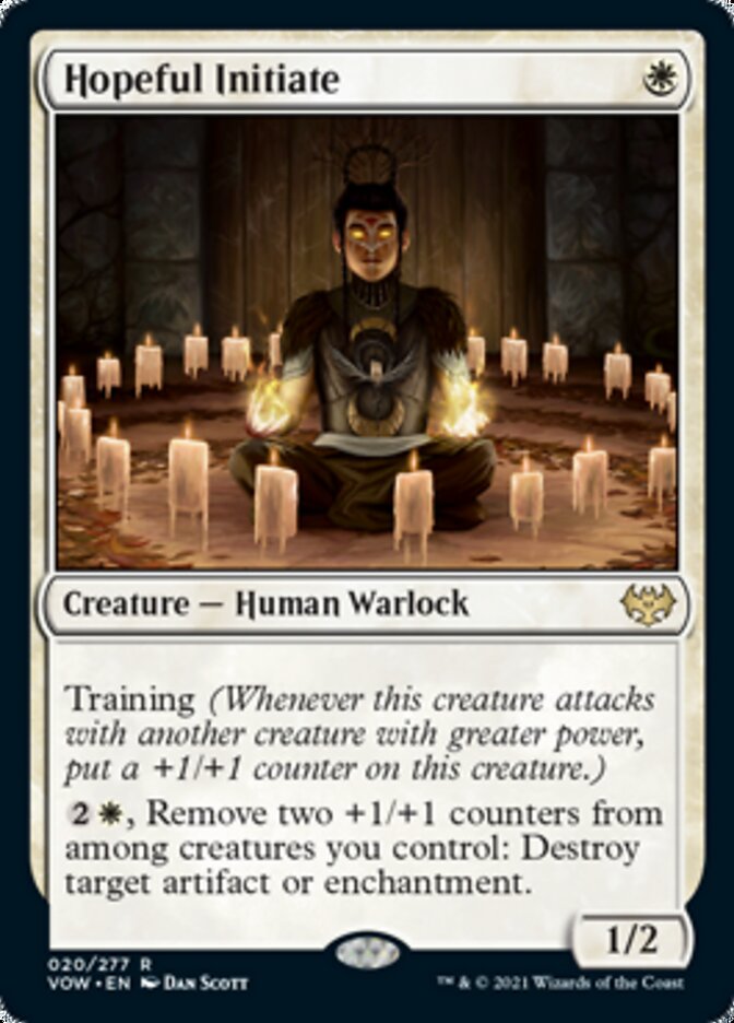 Hopeful Initiate [Innistrad: Crimson Vow] | Arkham Games and Comics
