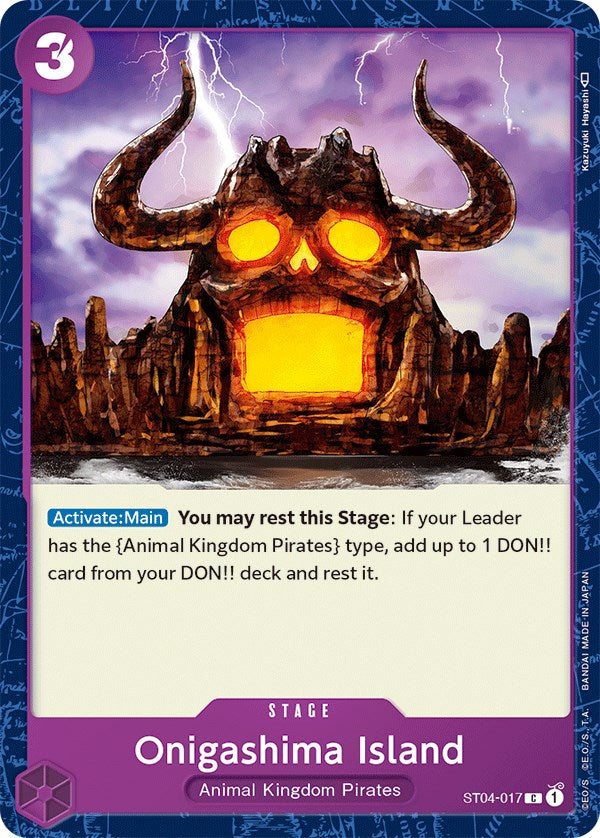 Onigashima Island [Starter Deck: Animal Kingdom Pirates] | Arkham Games and Comics