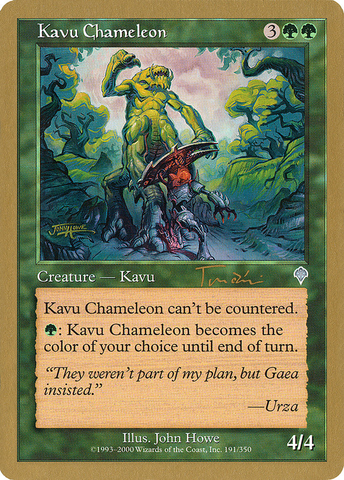 Kavu Chameleon (Jan Tomcani) [World Championship Decks 2001] | Arkham Games and Comics