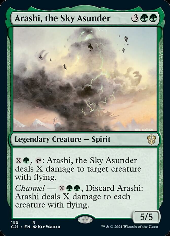 Arashi, the Sky Asunder [Commander 2021] | Arkham Games and Comics