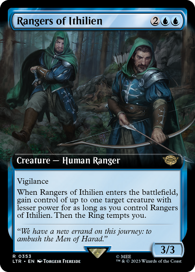 Rangers of Ithilien (Extended Art) [The Lord of the Rings: Tales of Middle-Earth] | Arkham Games and Comics