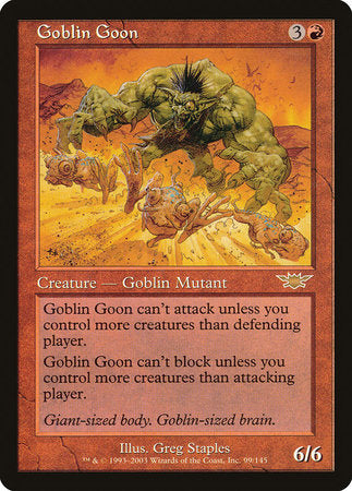 Goblin Goon [Legions] | Arkham Games and Comics