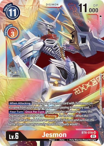 Jesmon [BT6-016] [Double Diamond] | Arkham Games and Comics