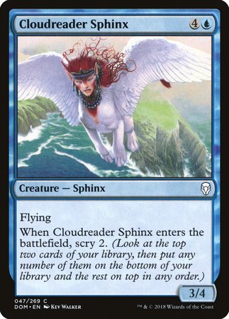 Cloudreader Sphinx [Dominaria] | Arkham Games and Comics