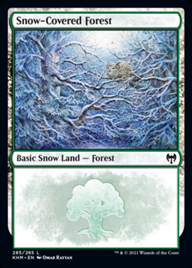 Snow-Covered Forest (285) [Kaldheim] | Arkham Games and Comics