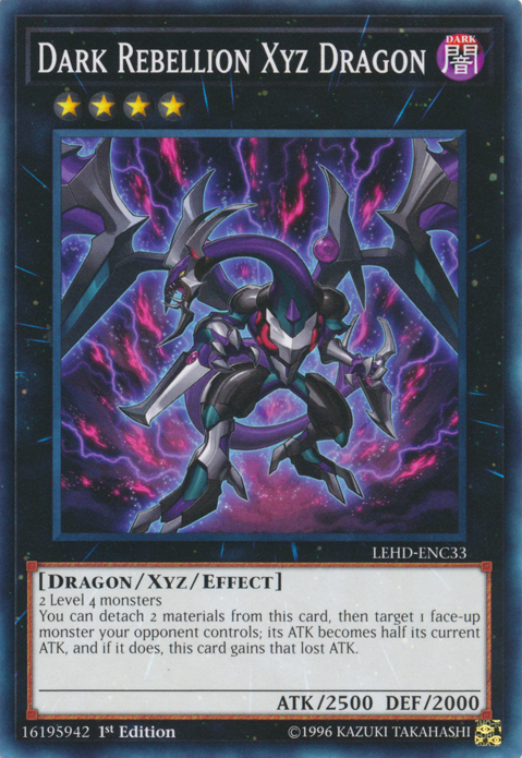 Dark Rebellion Xyz Dragon [LEHD-ENC33] Common | Arkham Games and Comics