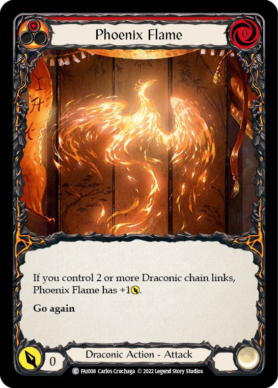 Phoenix Flame [FAI008] (Uprising Fai Blitz Deck) | Arkham Games and Comics