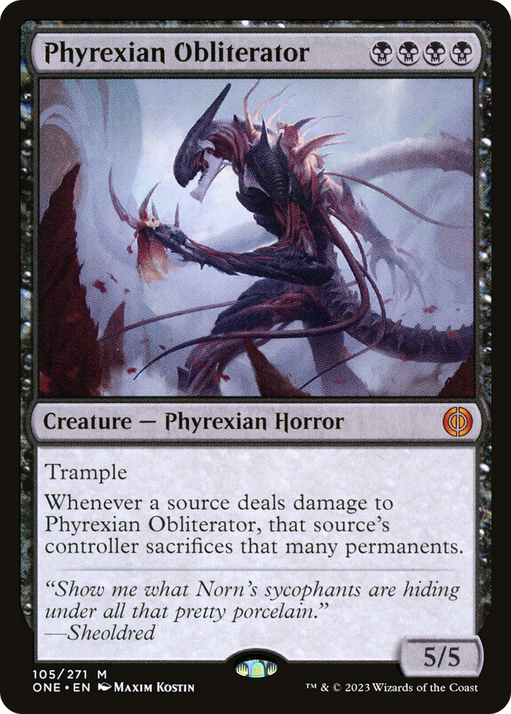 Phyrexian Obliterator [Phyrexia: All Will Be One] | Arkham Games and Comics