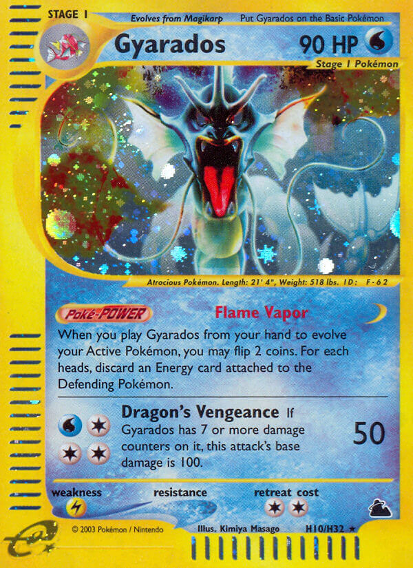 Gyarados (H10/H32) [Skyridge] | Arkham Games and Comics