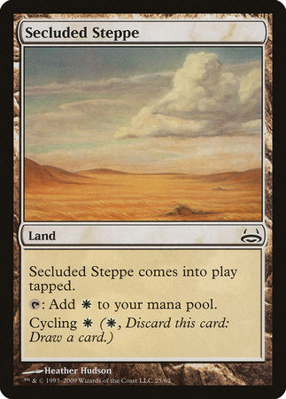 Secluded Steppe [Duel Decks: Divine vs. Demonic] | Arkham Games and Comics