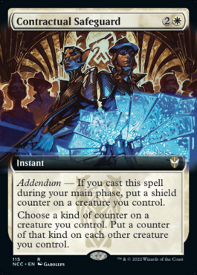 Contractual Safeguard (Extended Art) [Streets of New Capenna Commander] | Arkham Games and Comics