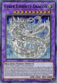 Cyber Eternity Dragon (Purple) [LDS2-EN033] Ultra Rare | Arkham Games and Comics