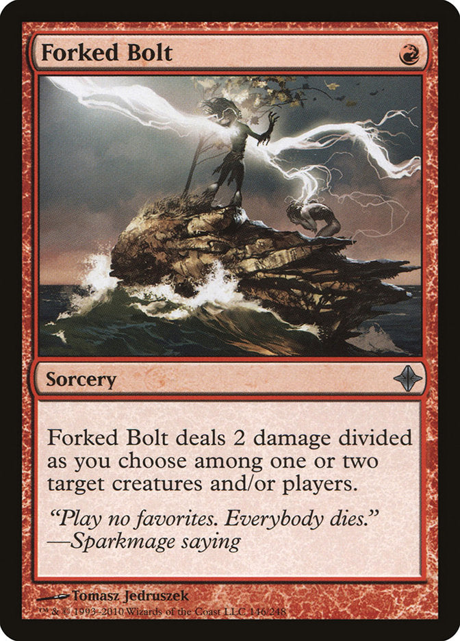Forked Bolt [Rise of the Eldrazi] | Arkham Games and Comics