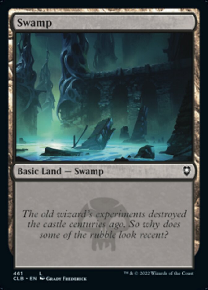 Swamp (461) [Commander Legends: Battle for Baldur's Gate] | Arkham Games and Comics