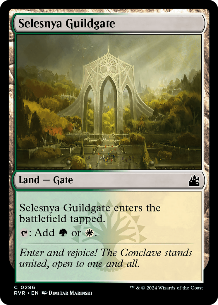 Selesnya Guildgate [Ravnica Remastered] | Arkham Games and Comics