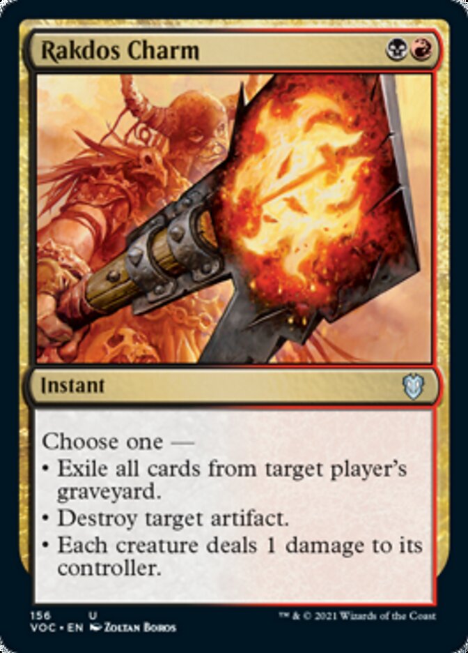 Rakdos Charm [Innistrad: Crimson Vow Commander] | Arkham Games and Comics