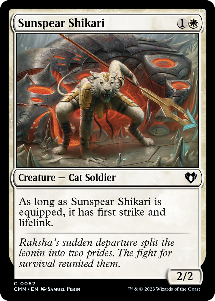 Sunspear Shikari [Commander Masters] | Arkham Games and Comics