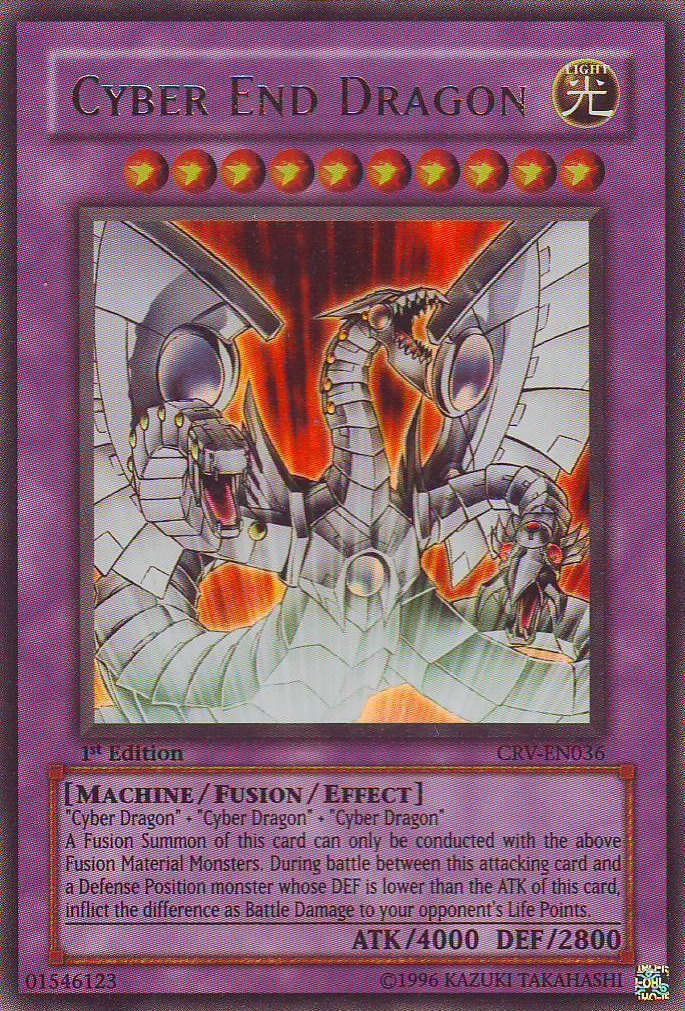 Cyber End Dragon [CRV-EN036] Ultra Rare | Arkham Games and Comics