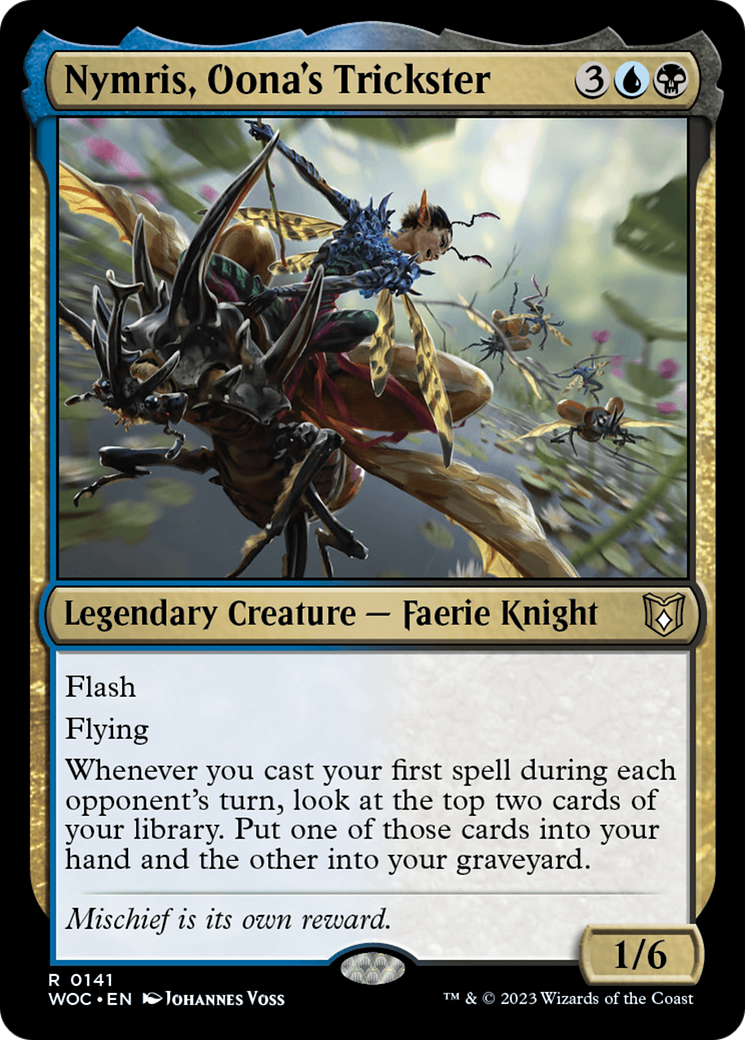 Nymris, Oona's Trickster [Wilds of Eldraine Commander] | Arkham Games and Comics