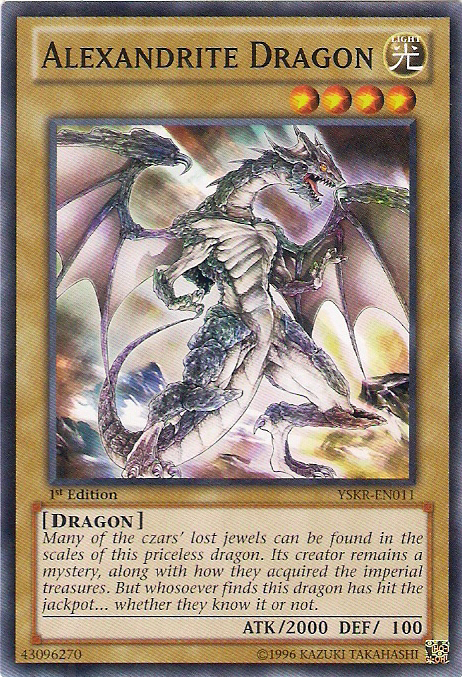 Alexandrite Dragon [YSKR-EN011] Common | Arkham Games and Comics