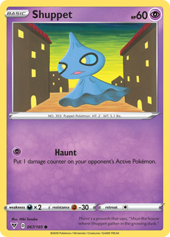 Shuppet (067/185) [Sword & Shield: Vivid Voltage] | Arkham Games and Comics