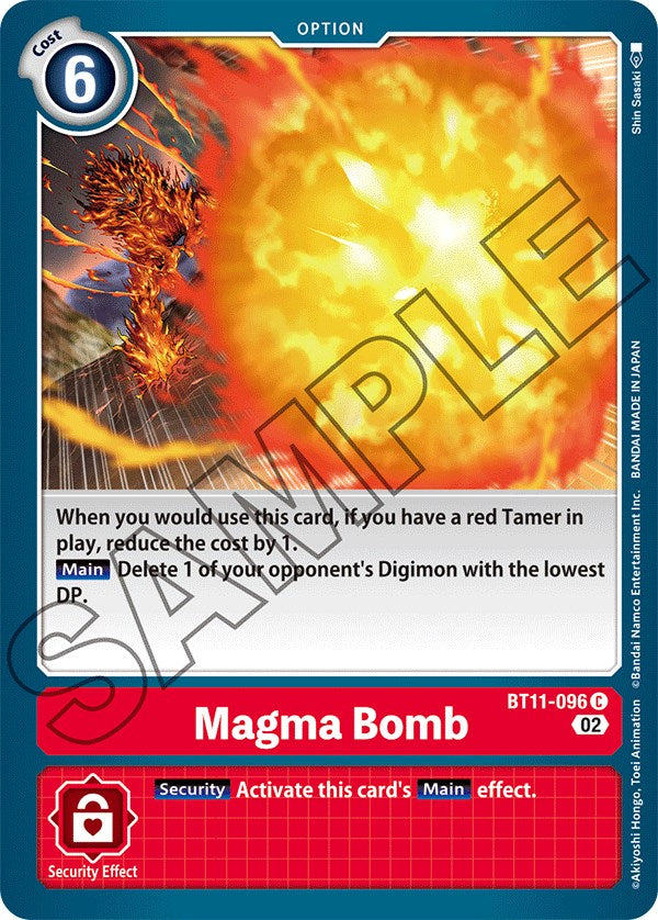 Magma Bomb [BT11-096] [Dimensional Phase] | Arkham Games and Comics