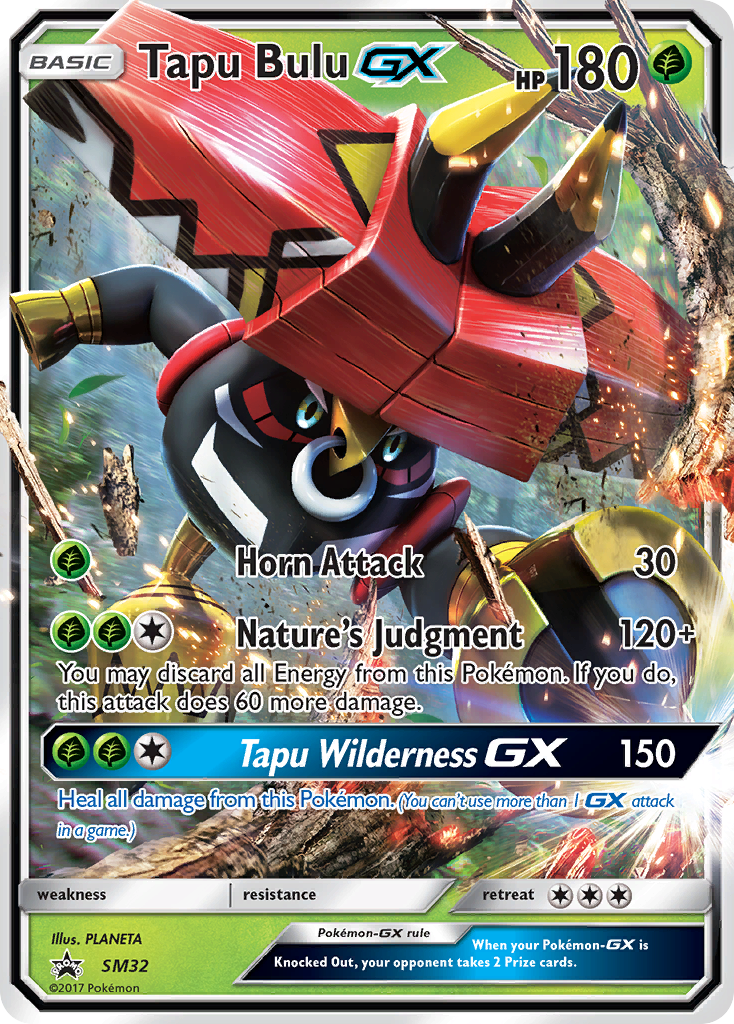 Tapu Bulu GX (SM32) [Sun & Moon: Black Star Promos] | Arkham Games and Comics