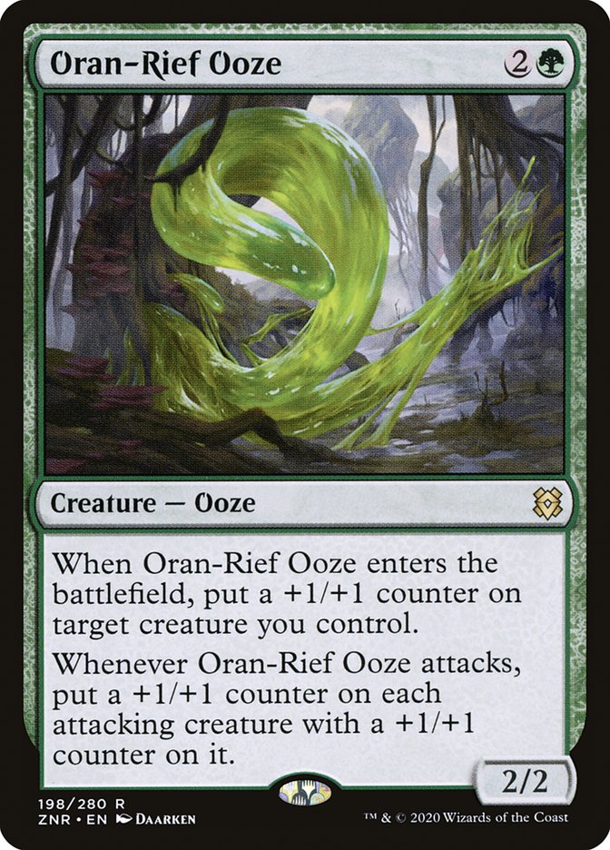 Oran-Rief Ooze [Zendikar Rising] | Arkham Games and Comics