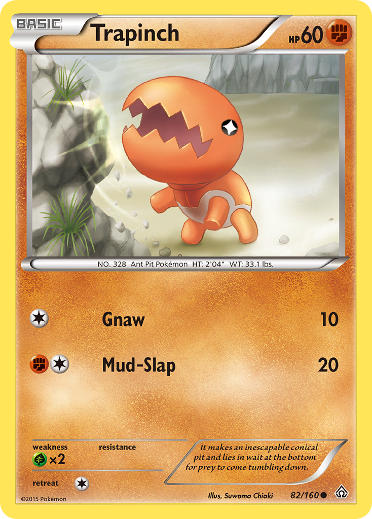 Trapinch (82/160) [XY: Primal Clash] | Arkham Games and Comics