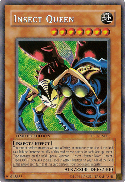 Insect Queen [CT1-EN005] Secret Rare | Arkham Games and Comics