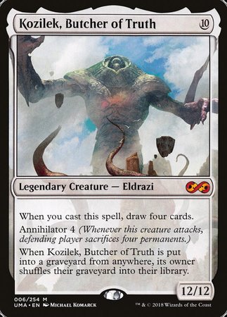 Kozilek, Butcher of Truth [Ultimate Masters] | Arkham Games and Comics