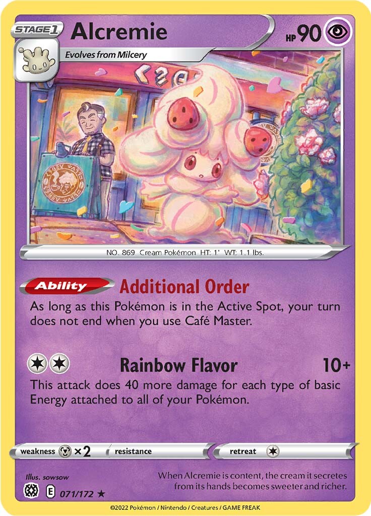 Alcremie (071/172) [Sword & Shield: Brilliant Stars] | Arkham Games and Comics