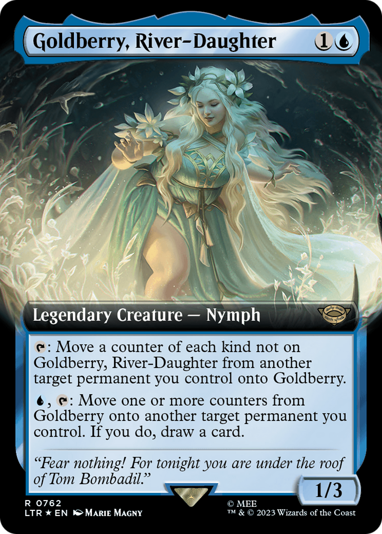 Goldberry, River-Daughter (Extended Art) (Surge Foil) [The Lord of the Rings: Tales of Middle-Earth] | Arkham Games and Comics