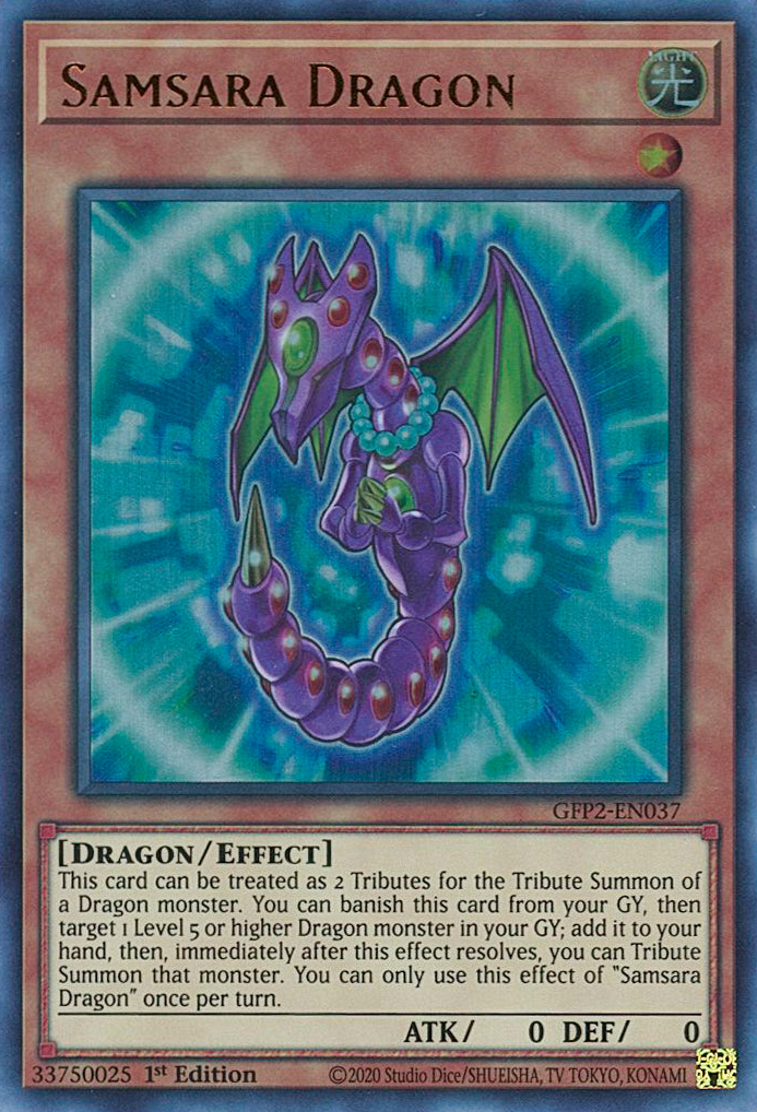 Samsara Dragon [GFP2-EN037] Ultra Rare | Arkham Games and Comics