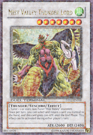 Mist Valley Thunder Lord [DT02-EN090] Ultra Rare | Arkham Games and Comics