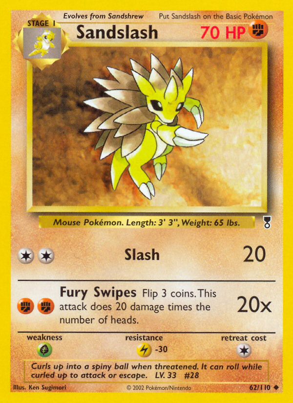 Sandslash (62/110) [Legendary Collection] | Arkham Games and Comics