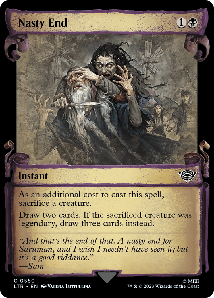 Nasty End [The Lord of the Rings: Tales of Middle-Earth Showcase Scrolls] | Arkham Games and Comics