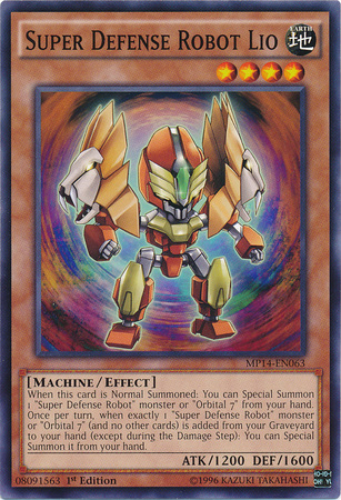 Super Defense Robot Lio [MP14-EN063] Common | Arkham Games and Comics