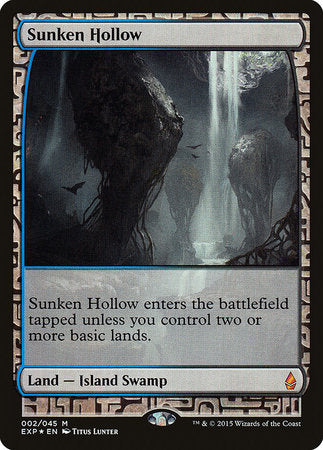 Sunken Hollow [Zendikar Expeditions] | Arkham Games and Comics