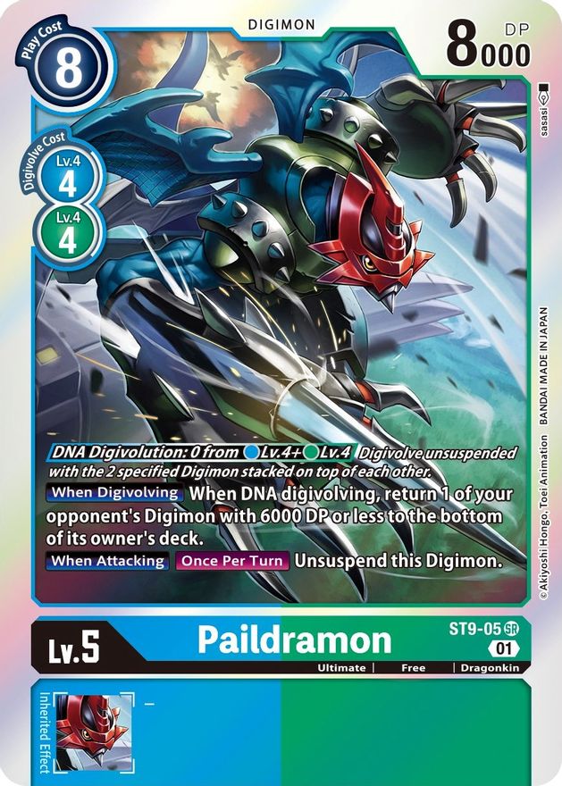 Paildramon [ST9-05] [Starter Deck: Ultimate Ancient Dragon] | Arkham Games and Comics