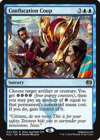 Confiscation Coup [Kaladesh] | Arkham Games and Comics