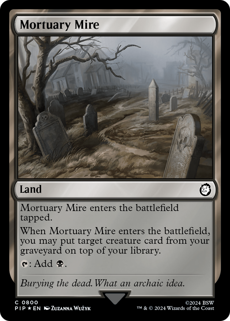 Mortuary Mire (Surge Foil) [Fallout] | Arkham Games and Comics
