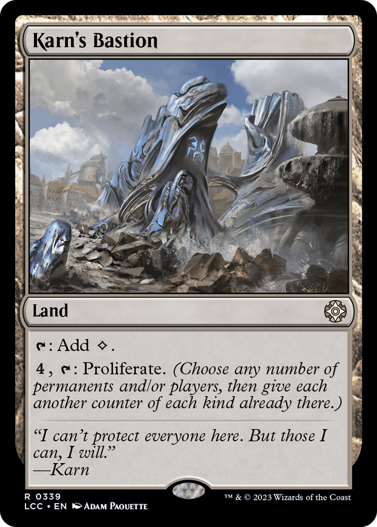 Karn's Bastion [The Lost Caverns of Ixalan Commander] | Arkham Games and Comics