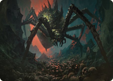 Shelob, Child of Ungoliant Art Card [The Lord of the Rings: Tales of Middle-earth Art Series] | Arkham Games and Comics