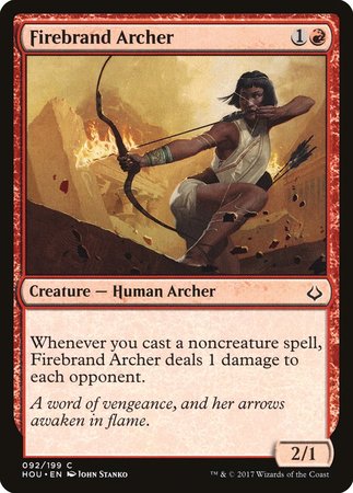 Firebrand Archer [Hour of Devastation] | Arkham Games and Comics