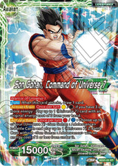 Son Gohan // Son Gohan, Command of universe 7 (Starter Deck Exclusive) (SD21-01) [Power Absorbed] | Arkham Games and Comics